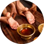 Another Snippet of an ayurvedic foot massage